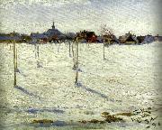 Peter Severin Kroyer, hornbaek in winter